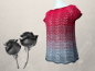 Preview: Tunika Black Rose - Strickanleitung