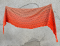 Preview: Halbrundtuch Rhombus - Strickset