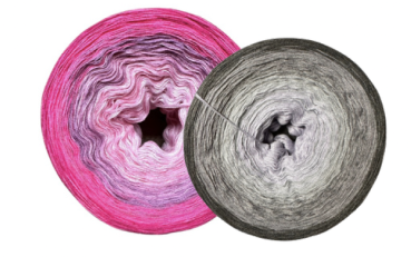 Preview: Schal Oban - Strickset