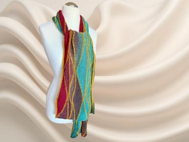 Preview: Schal Laola - Strickanleitung