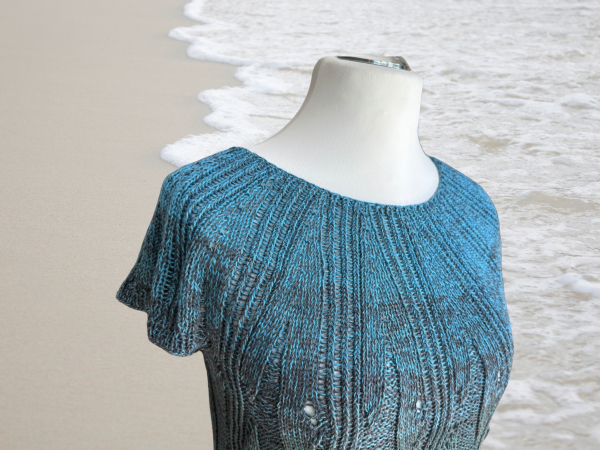 Raglantunika Deep Ocean - Strickanleitung