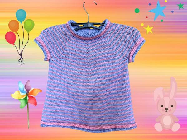 Kindershirt Fyllingen- Strickanleitung
