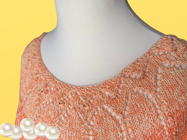 Tunika Mandarin Pearls - Strickanleitung